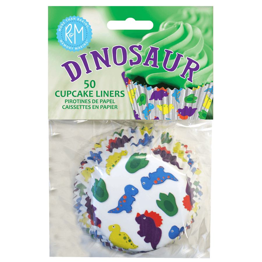 R&M International - Wholesale Cupcake/Muffin Liner - Cupcake Liners Dinosaur /501