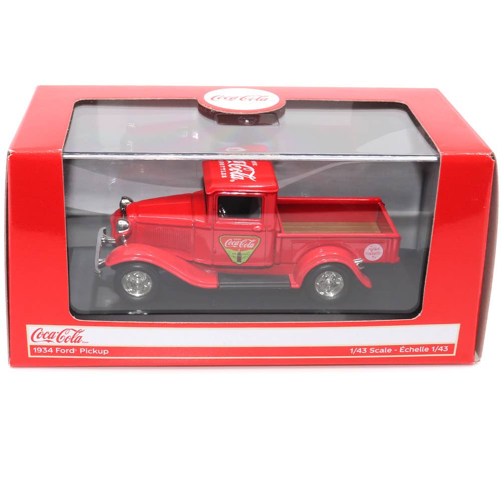 Motor City Classics, Inc. – Engroshandel Bordpynt – 1:43 skala Coca-Cola 1934 Ford Pickup Diecast Model1