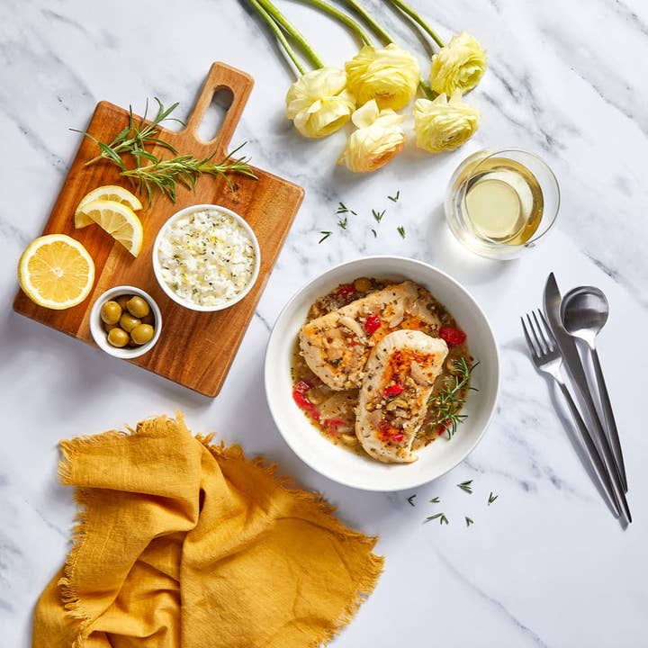 Three Little Pigs - Wholesale Shelf Stable Prepared Meal - Sous-Vide Lemon & Herb Chicken