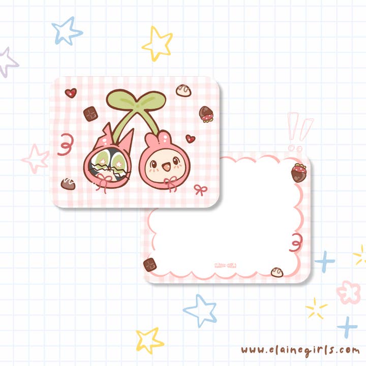 Notecard Valentine's Day Themed for wholesale by Elaine Girls