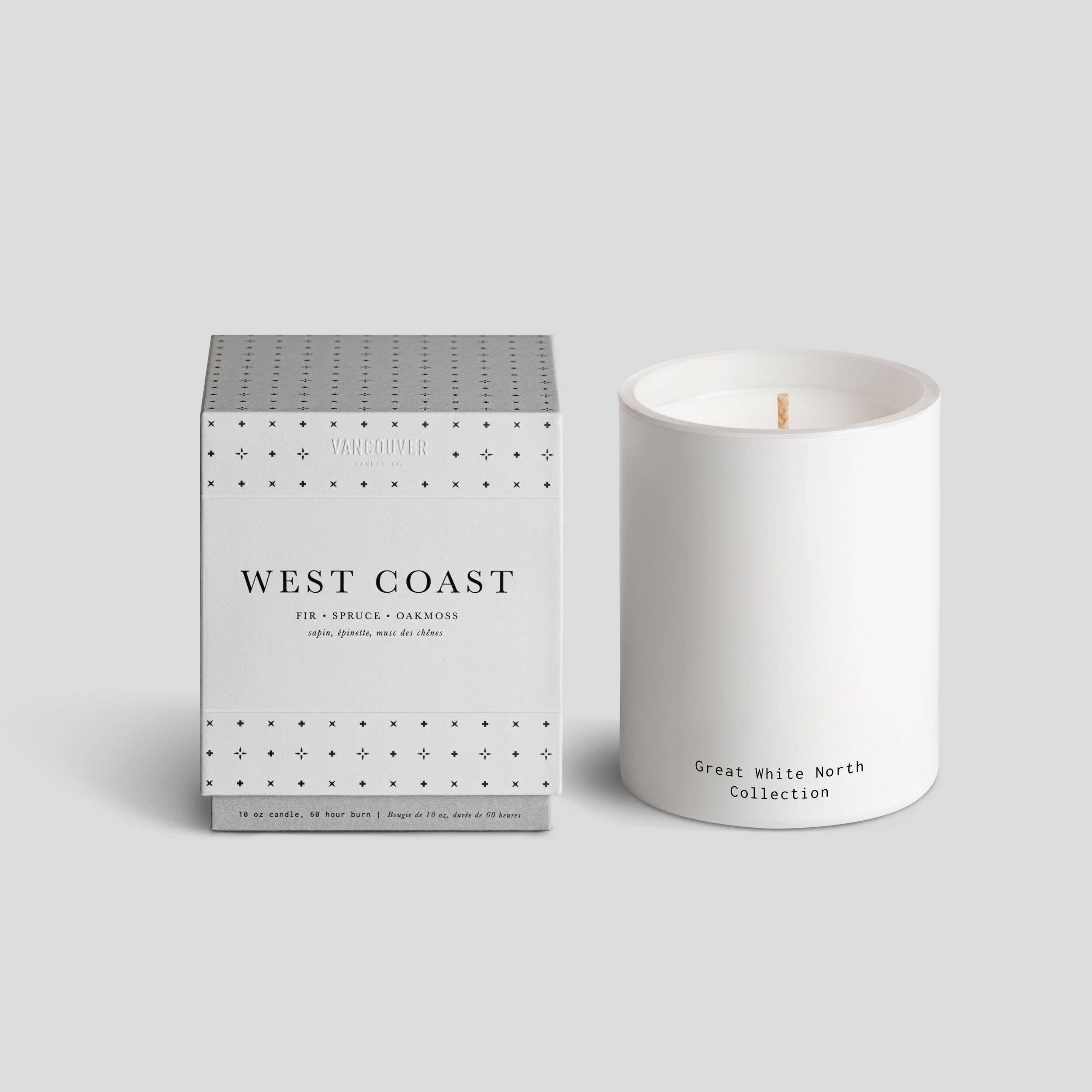 Vancouver Candle Co. - Vendita all'ingrosso Candela in vasetto - Candela in scatola della West Coast, 325 ml