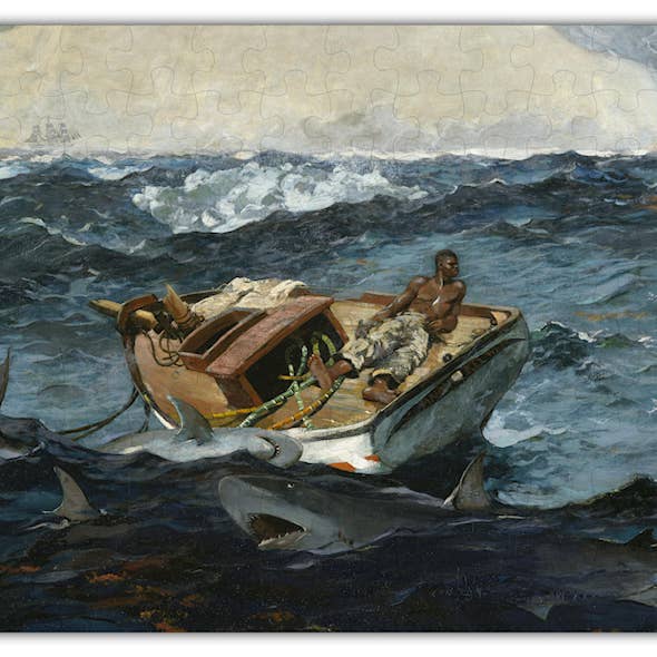 The Gulf Stream - Man vs. Nature Puzzle for wholesale by Green Tree Jewelry