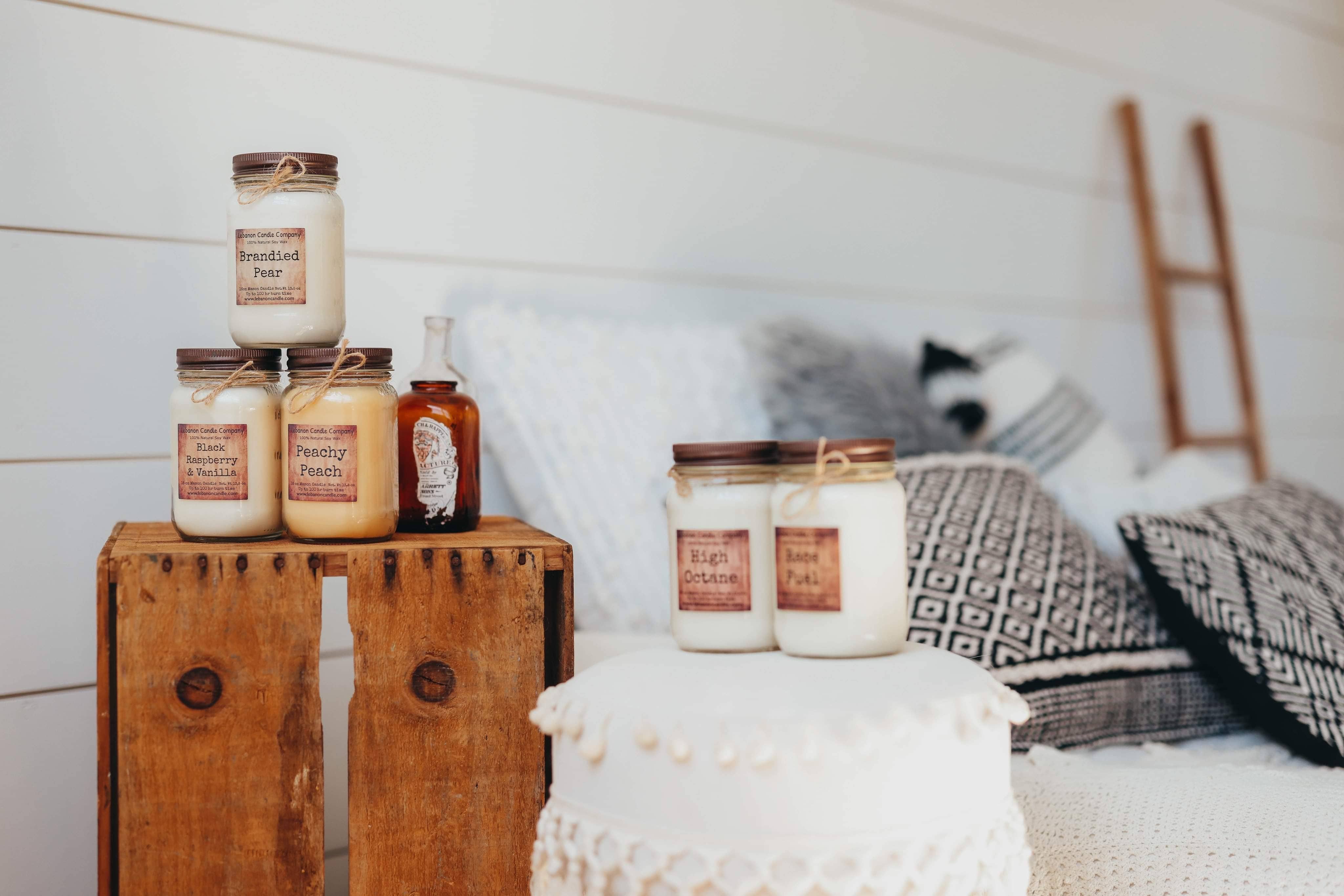 Lebanon Candle Company - Vendita all'ingrosso Candela in vasetto - Pacchetto iniziale piccolo1