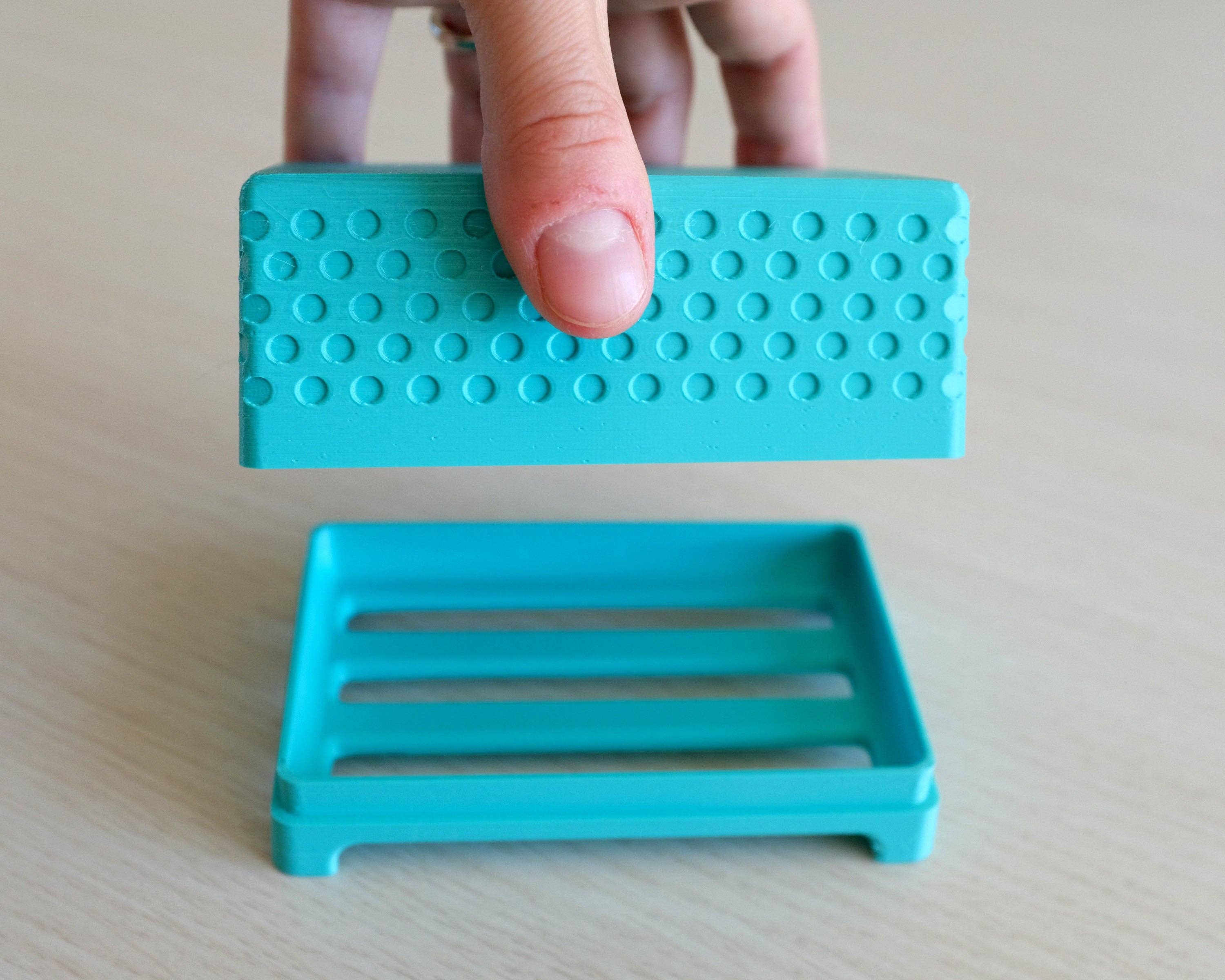 Printed Foundry - Wholesale Bath Soap Dish - Shampoo Bar Holder with stackable Lid, Soap Saver7