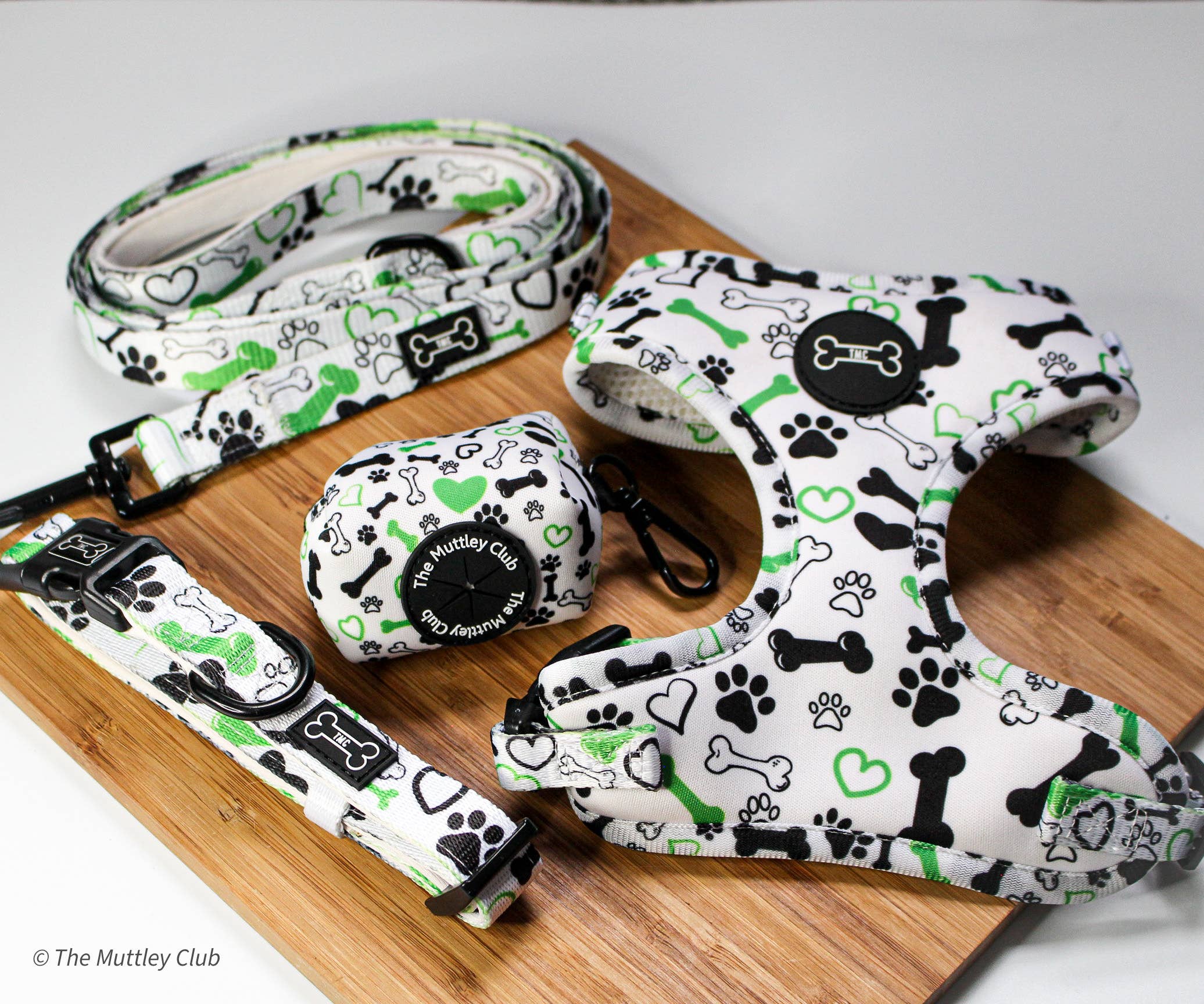 The Muttley Club - Wholesale Pet Collar - Dog - Give A Dog A Bone Adjustable Collar2