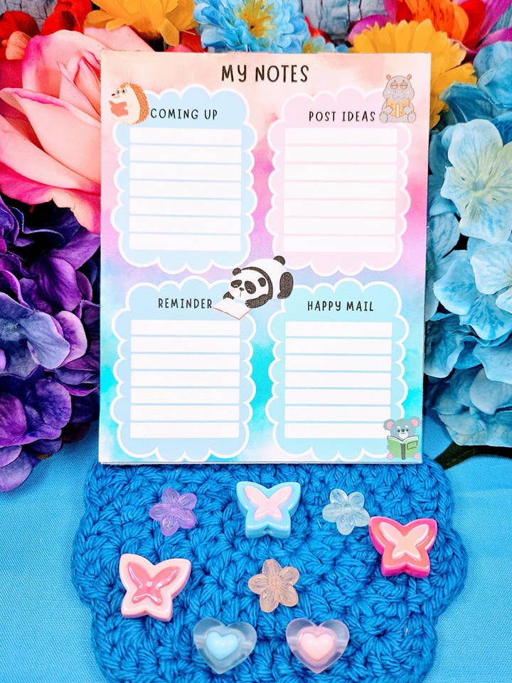 Bloc de notas de lectura en la nube 4,25" x 5,5" para venta al por mayor de Autumnmist Boutique