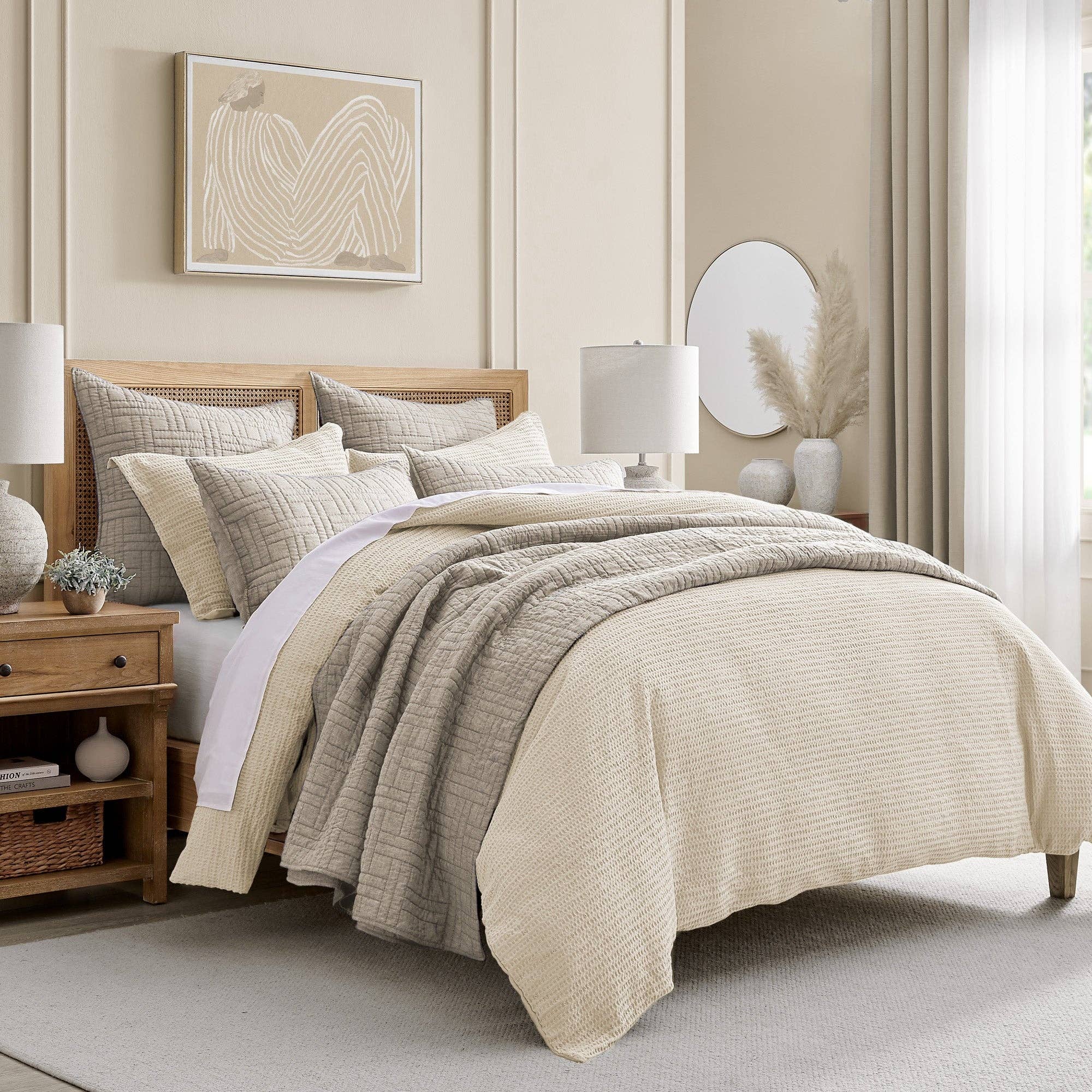 Levtex Home - Wholesale Bedding Set - Cloud Waffle Duvet/Comforter Set33