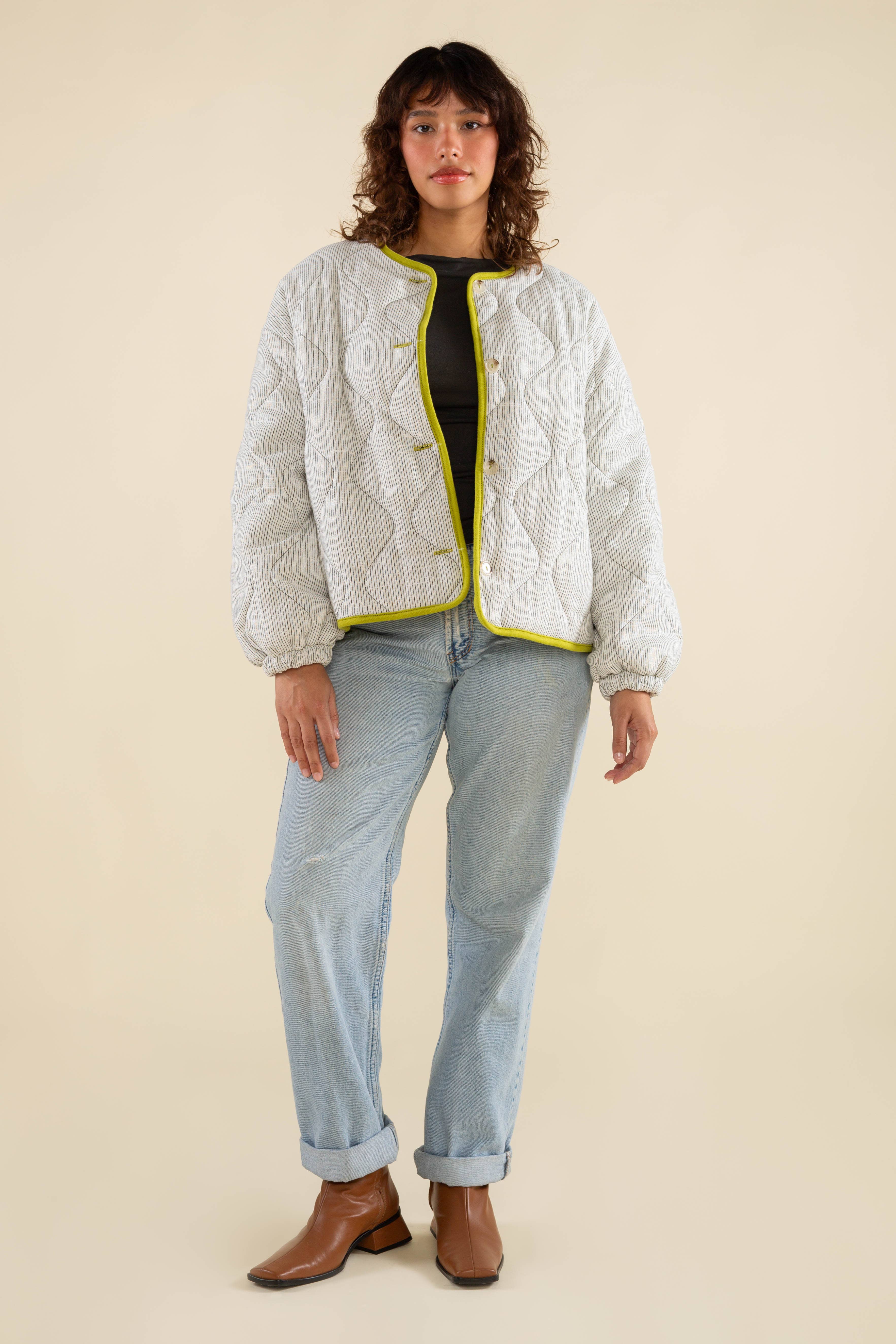 NLT - Wholesale Jacket - Women's - Nubi Boxy Quilted Jacket6