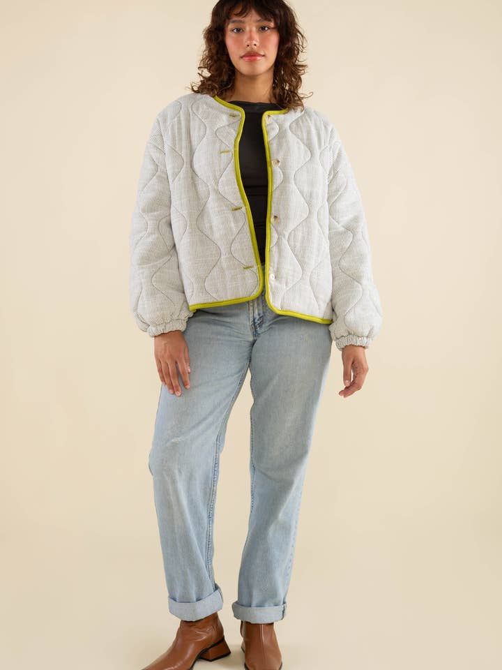 NLT - Wholesale Jacket - Women's - Nubi Boxy Quilted Jacket6
