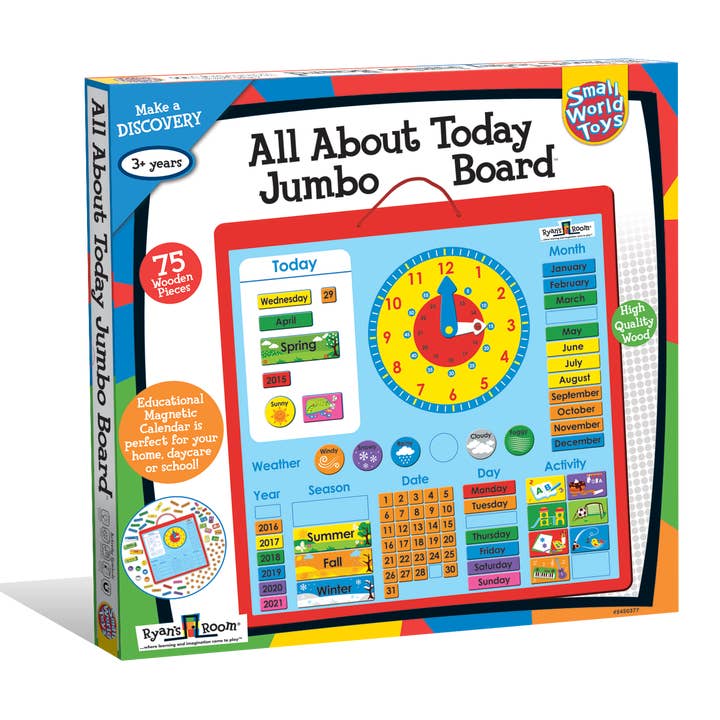 Todo sobre Today Jumbo Board para venta al por mayor de Small World Toys