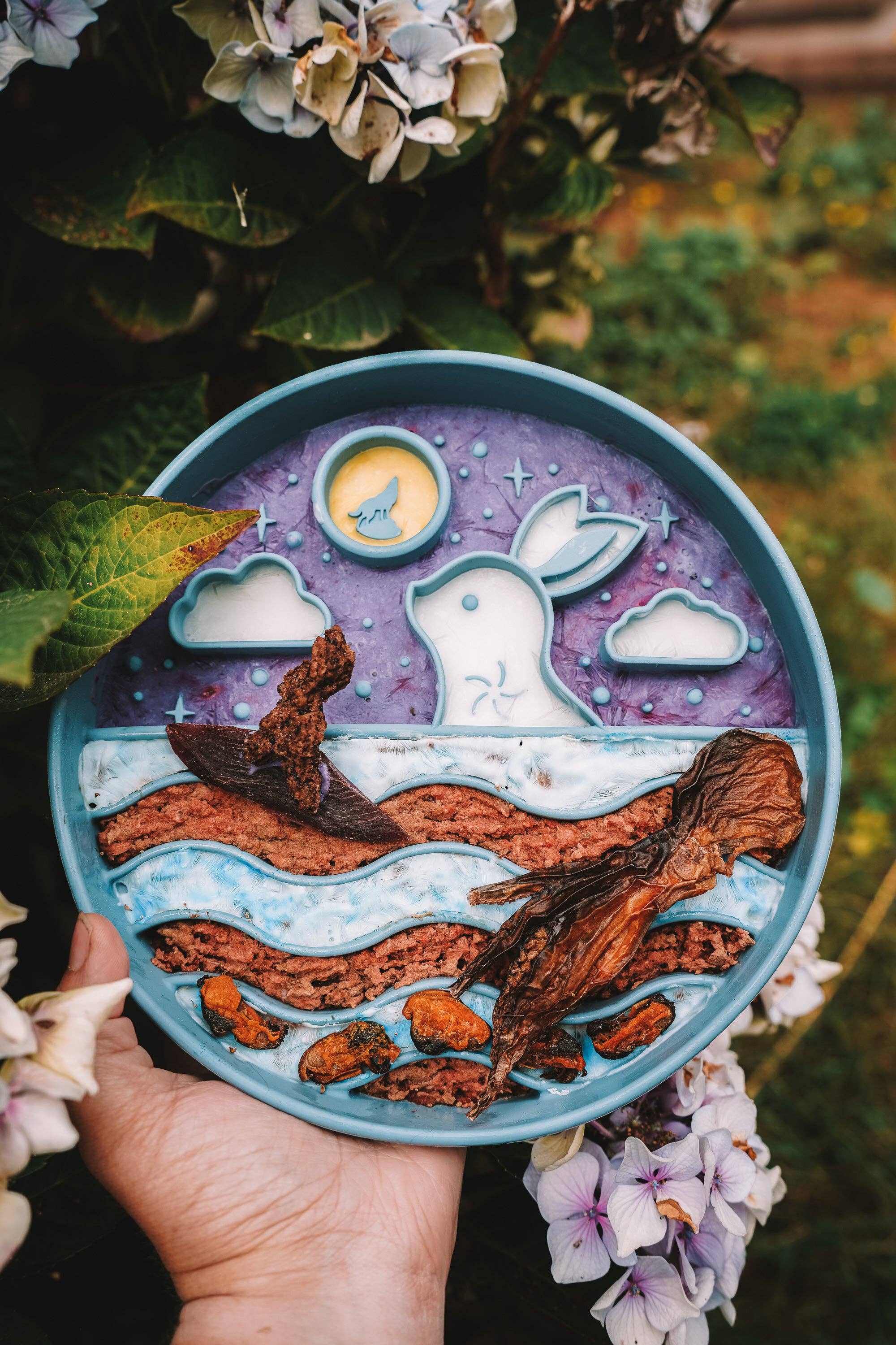 Wild n Fresh Treats - Wholesale Voedermat - Hond - Maanfestival Eetmat4