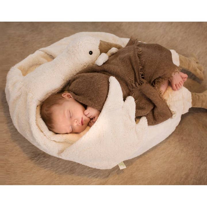 Senger-Naturwelt - Wholesale Knuffels - Kinderen en baby - Zitzak voor kinderen in de vorm van een gans1