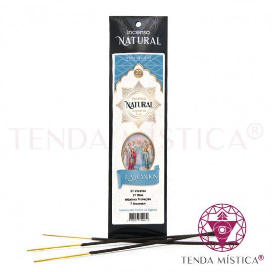 Incenso Natural 7 Arcanjos for wholesale by Tenda Mística