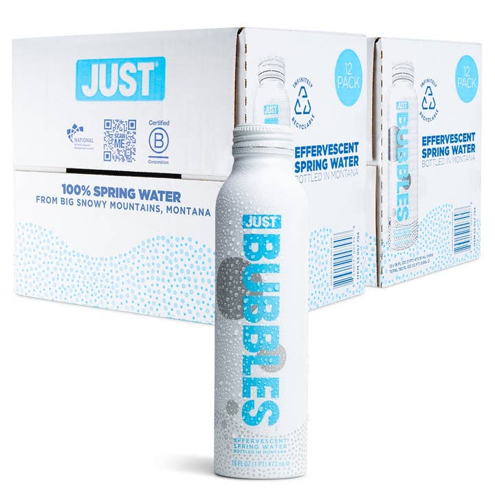 JUST Goods - Wholesale Sparkling Water - Bubbles-- 16 fl oz | 24 Pack1