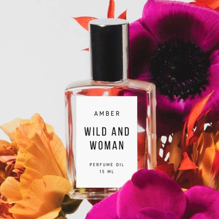 Amber Perfume Oil - The Rebel - Clean - MCT Oil Fragrance for wholesale by Wild and Woman Perfume