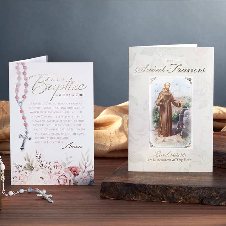 Christian Brands Catholic - Wholesale Religious Card - Prayer of Saint Francis Card1