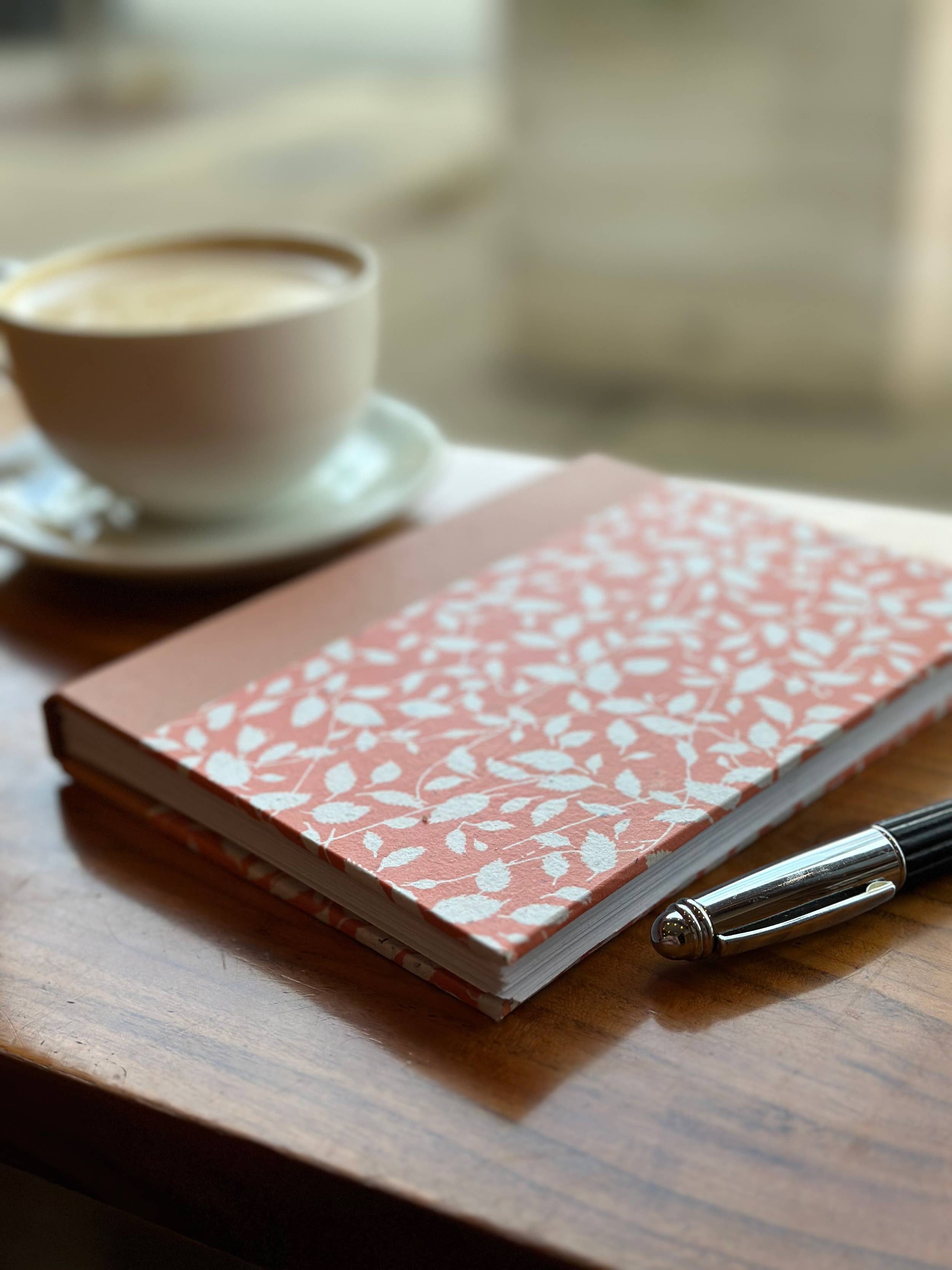 Barrovian Books - Wholesale Journal/Diary - Terra Cotta Cherry | Handmade Journal2