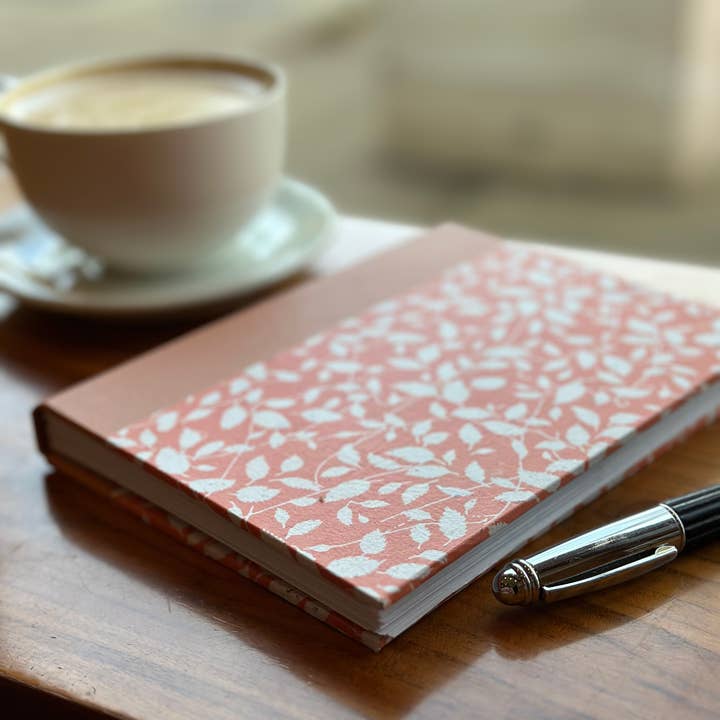Barrovian Books - Wholesale Journal/Diary - Terra Cotta Cherry | Handmade Journal2