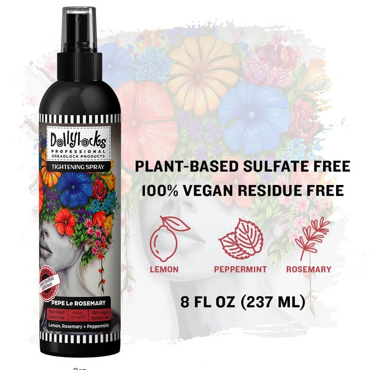 Dollylocks Aanspanspray - Pepe Le Rosemary voor wholesale door Dollylocks Organic Products