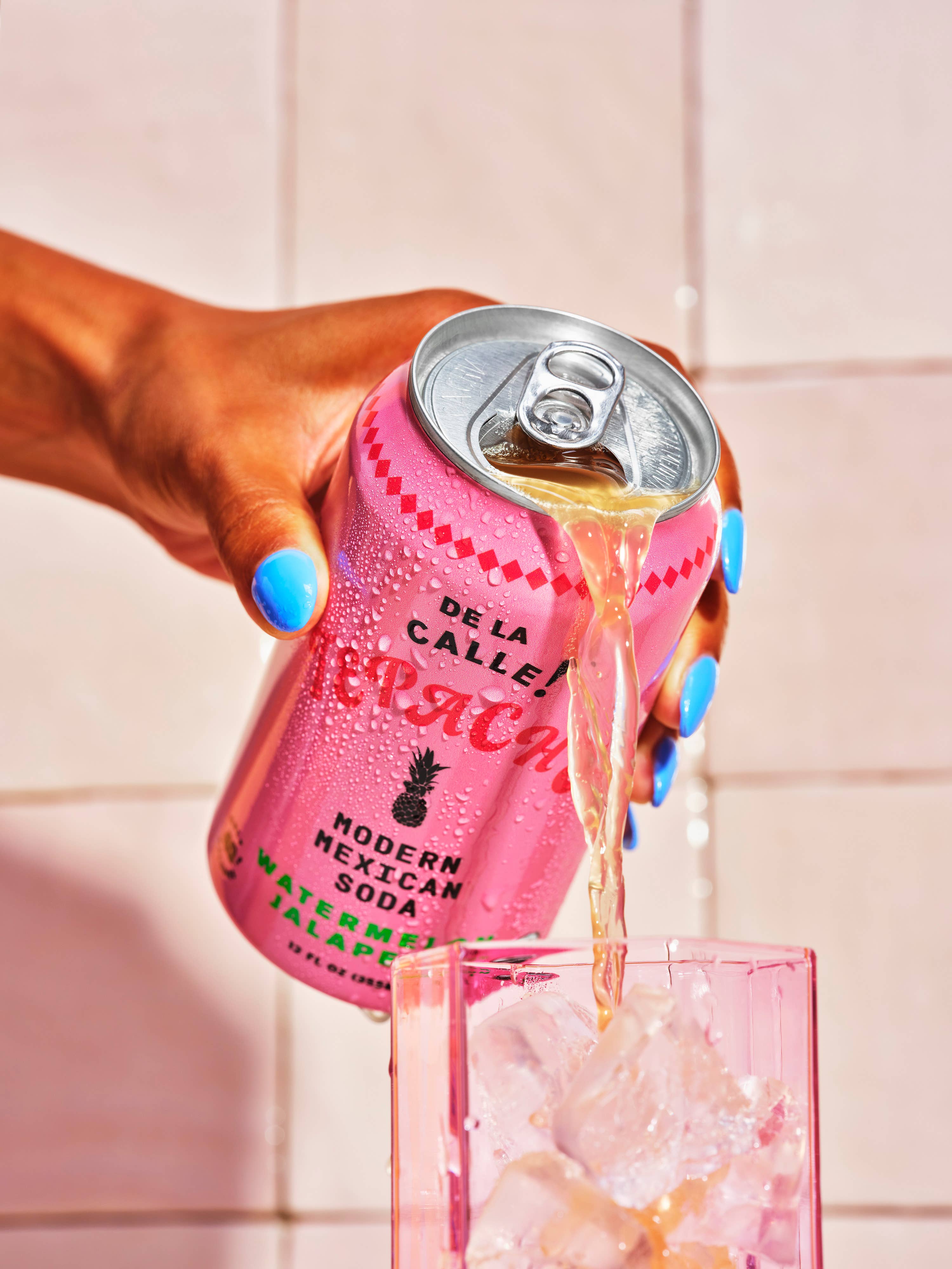 De La Calle - Wholesale Soda/Carbonated Drink - De La Calle Watermelon Jalapeno Tepache Fermented Beverage (12 Pack)1