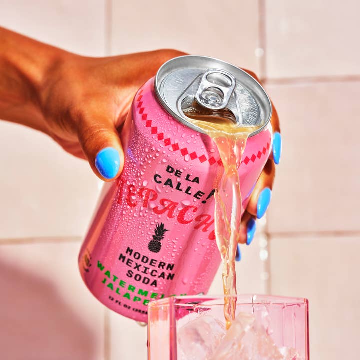 De La Calle - Wholesale Soda/Carbonated Drink - De La Calle Watermelon Jalapeno Tepache Fermented Beverage (12 Pack)1