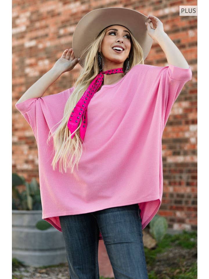 Andrée by Unit - Wholesale Tunic - Women's - PLUS SIZE Dolman Sleeve Tunic Top15