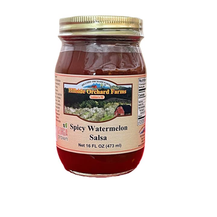 Spicy Watermelon Salsa for wholesale by Hillside Orchard Farms