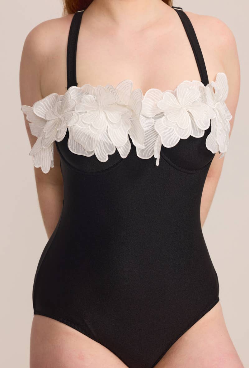 C'MELODIE - Wholesale One Piece Swimsuit - Women's - Plus Size – One-Piece Swimsuit HMD-0492