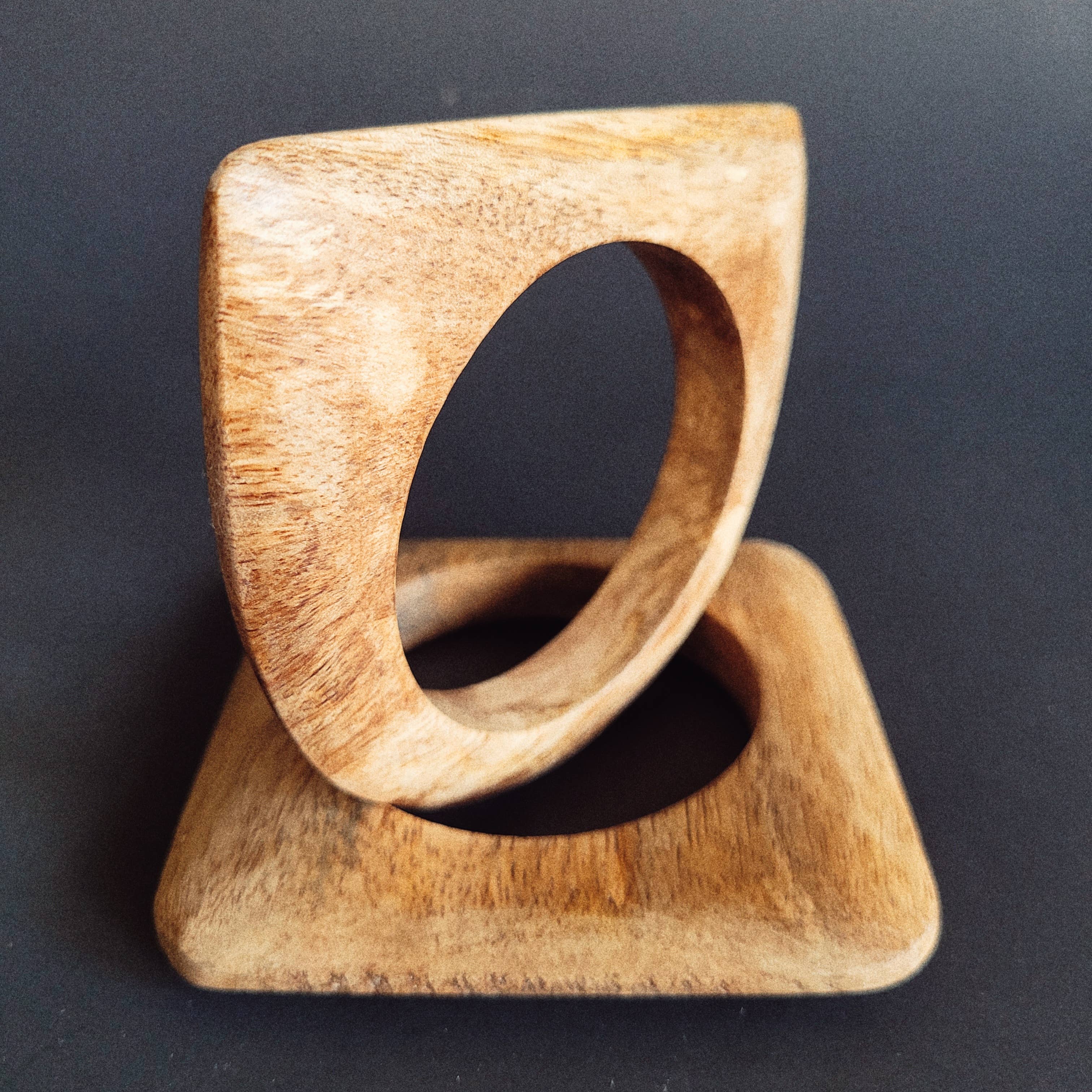 Bisjoux - Wholesale Bangle Bracelet - Bare orchard wood designer bangle bracelet5