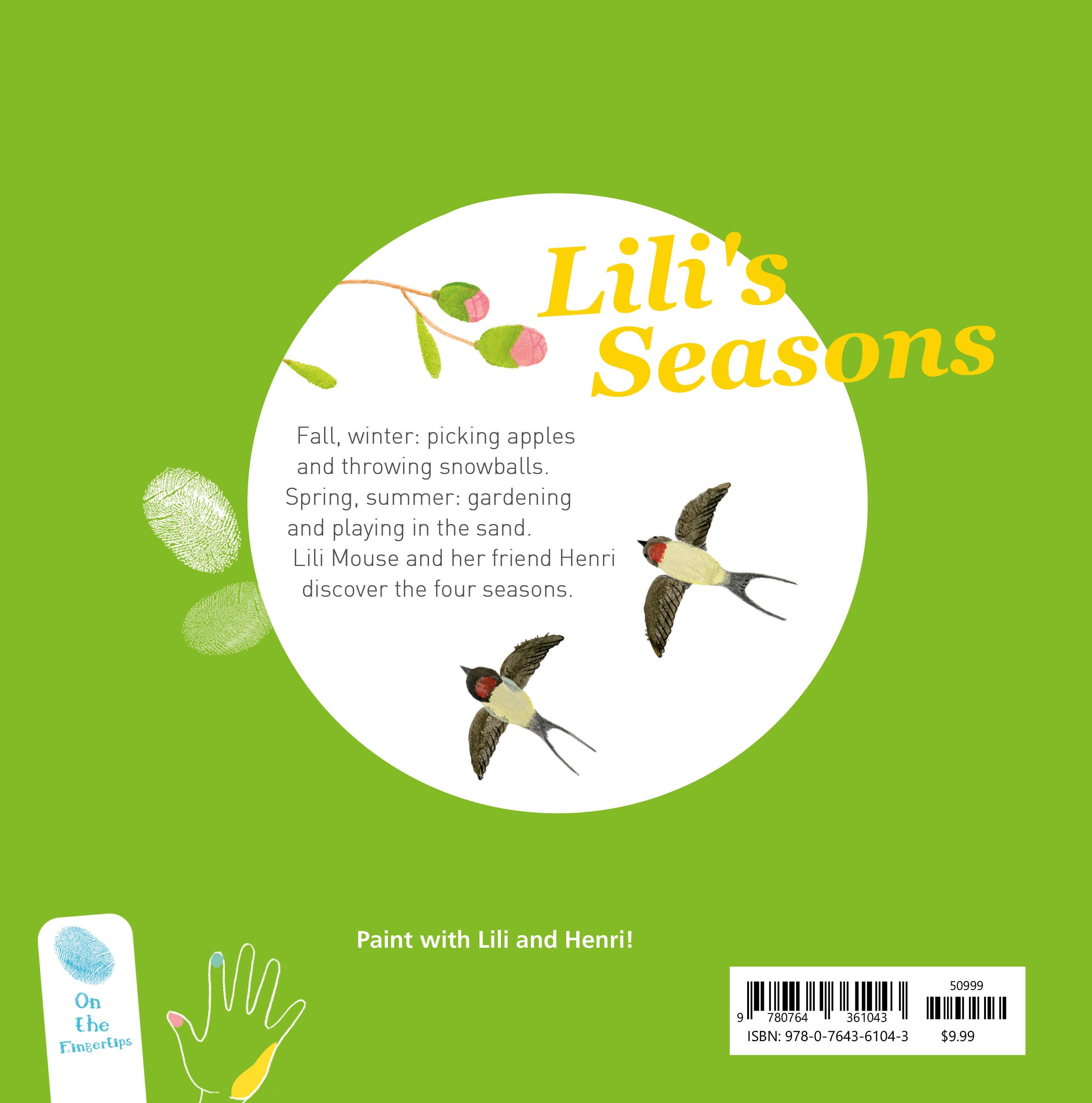 Schiffer Publishing - Wholesale Preschool Book (3-5) - Lili's Seasons6