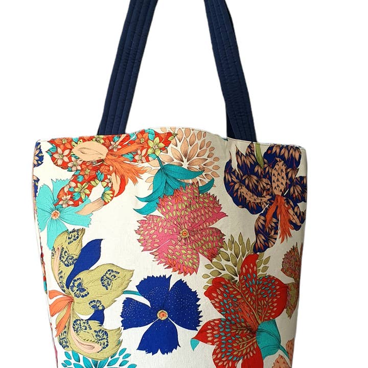 Flower Power Tragetasche für den Großhandel von Mademoiselle Peste Paris