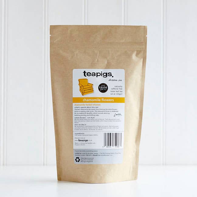 Loose Chamomile Flowers - 100 grams for wholesale by teapigs