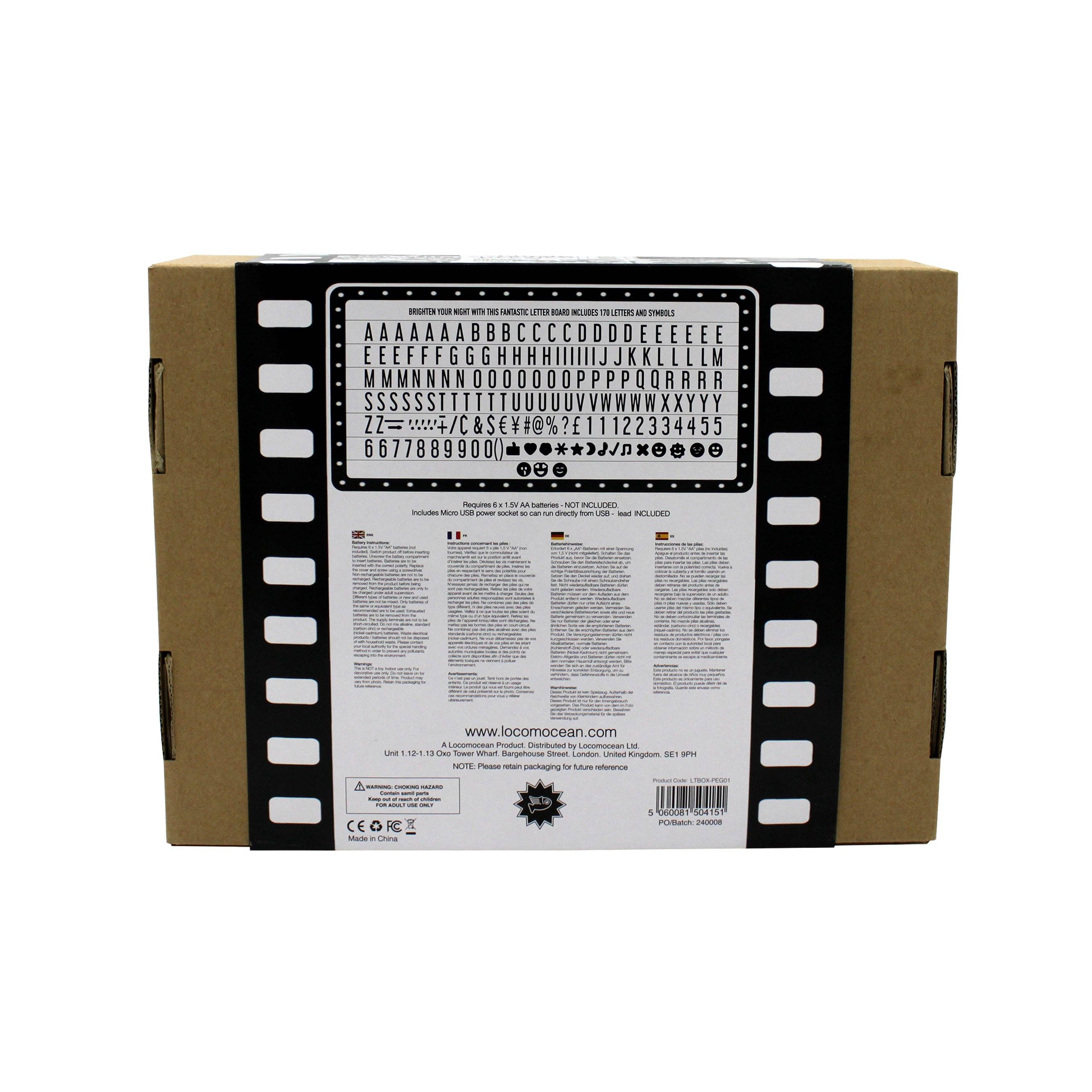 Locomocean - Wholesale Sign - Light up Letter board4