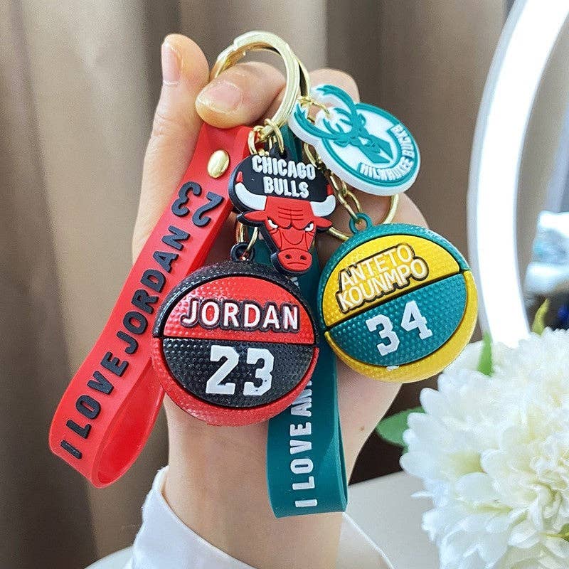 UZ Wholesale Store - Wholesale Keychain - Women's - Unique Basketball Keychain for Stylish Accessories4