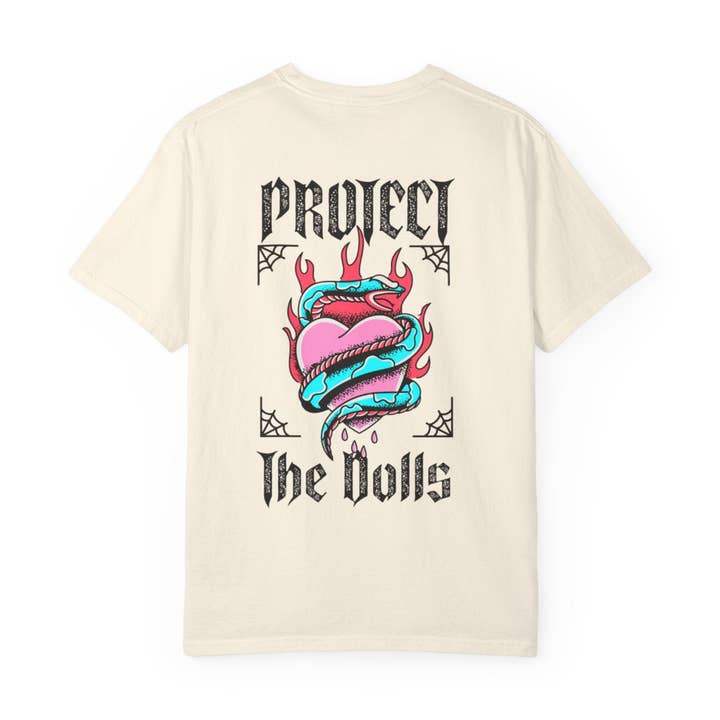 Kennidi Co. - Venta al por mayor Camiseta serigrafiada - Mujer - Protege las muñecas - Camiseta Pro-Trans de Comfort Colors6