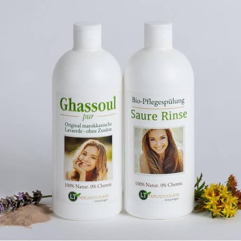 Lava earth storage set, 500 ml ready mix PUR, 500 ml acid for wholesale by LT-Naturprodukte