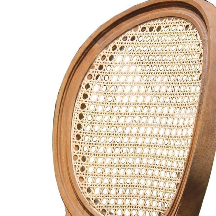 Ynde - Wholesale Stool - Jarvis Rattan Back Bar Stool - Mango Wood1