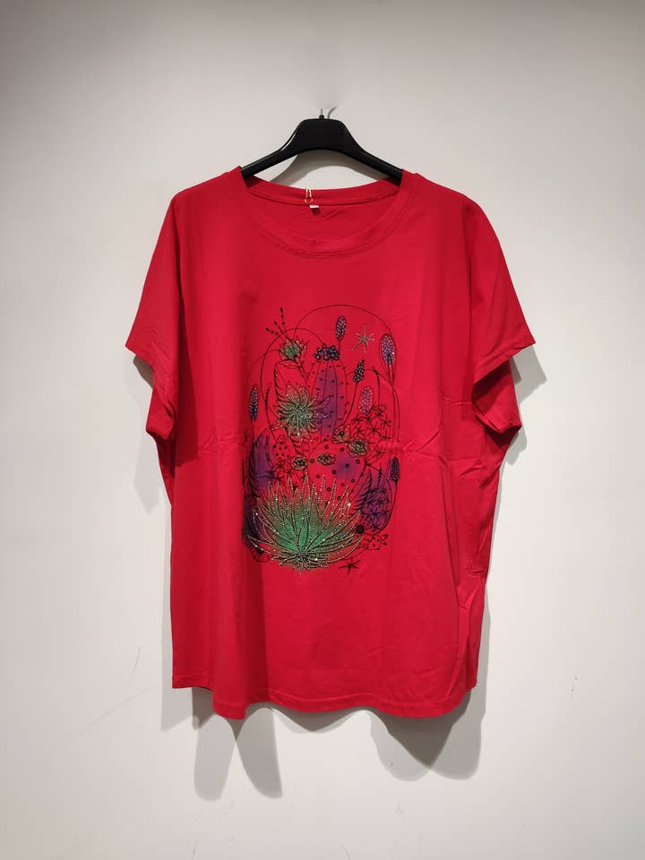 Pomelo paris - Wholesale T-Shirt (Graphic) - Women's - GO POMELO GT waterlily T-shirt3