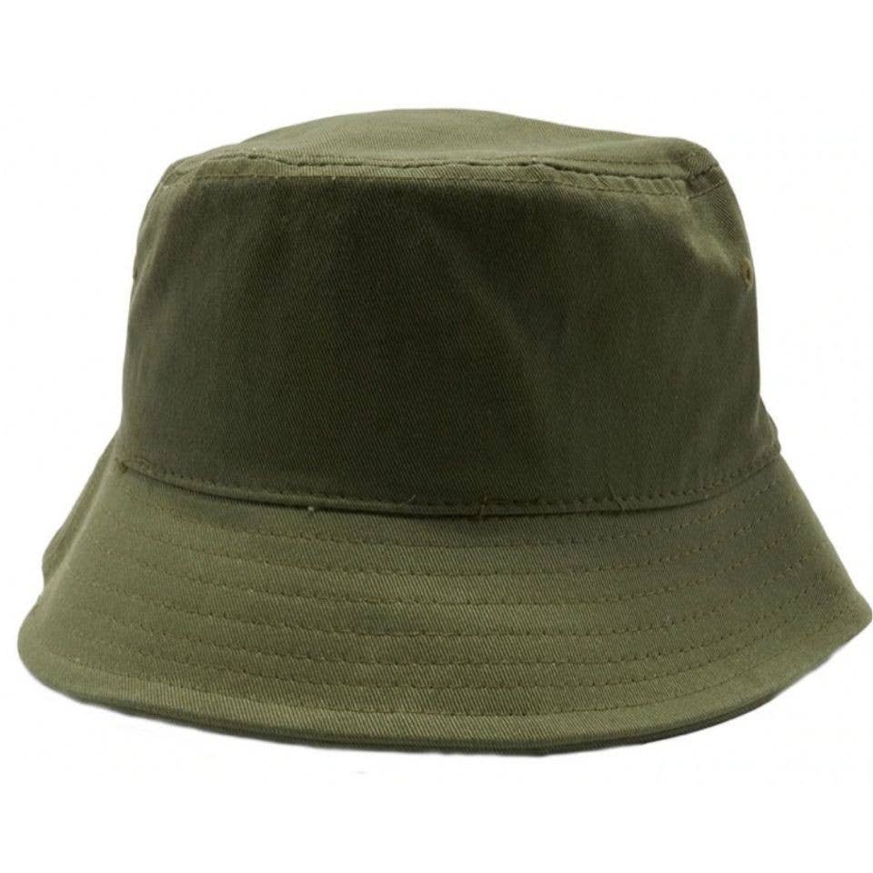 DOBBI - Wholesale Bucket Hat - Women's - PLAIN WASHED COTTON FISHERMAN BUCKET HATS3