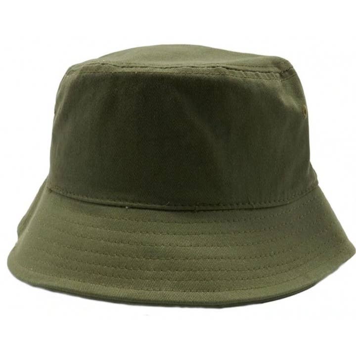 DOBBI - Wholesale Bucket Hat - Women's - PLAIN WASHED COTTON FISHERMAN BUCKET HATS3