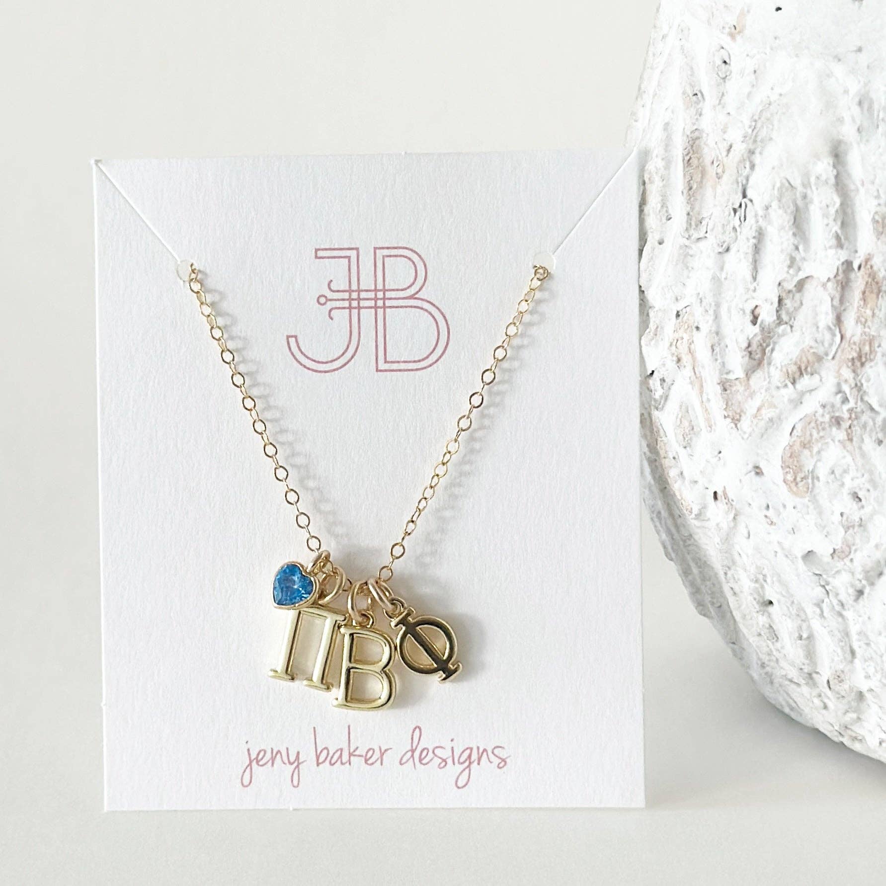 Jeny Baker Designs - Wholesale Pendant/Charm Necklace - Sorority Love Necklace1