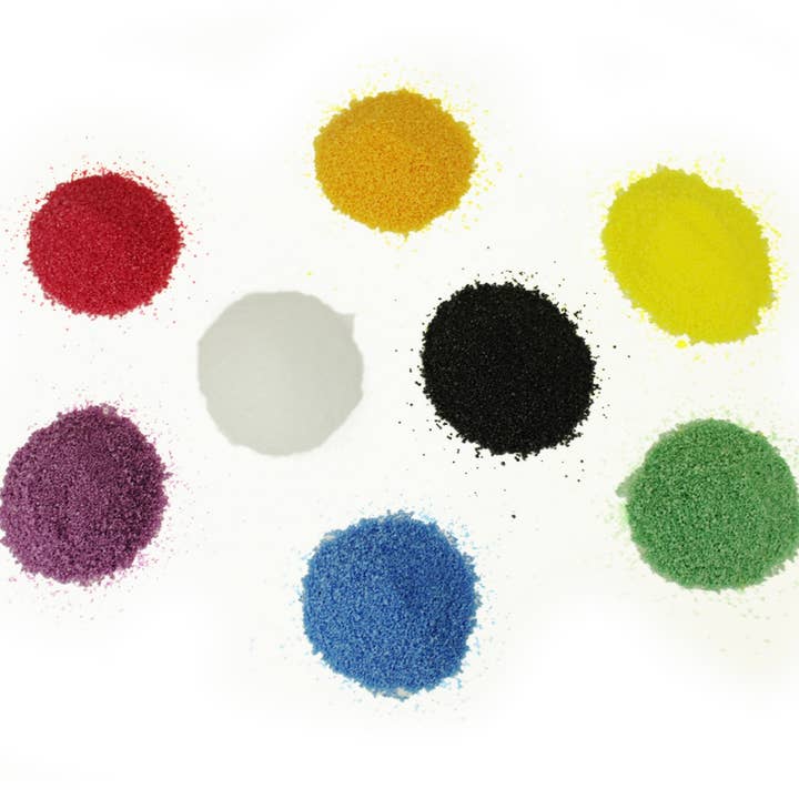 Multicolor Granulated Candle Powder 33lbs for wholesale by saintfleur luxury candles