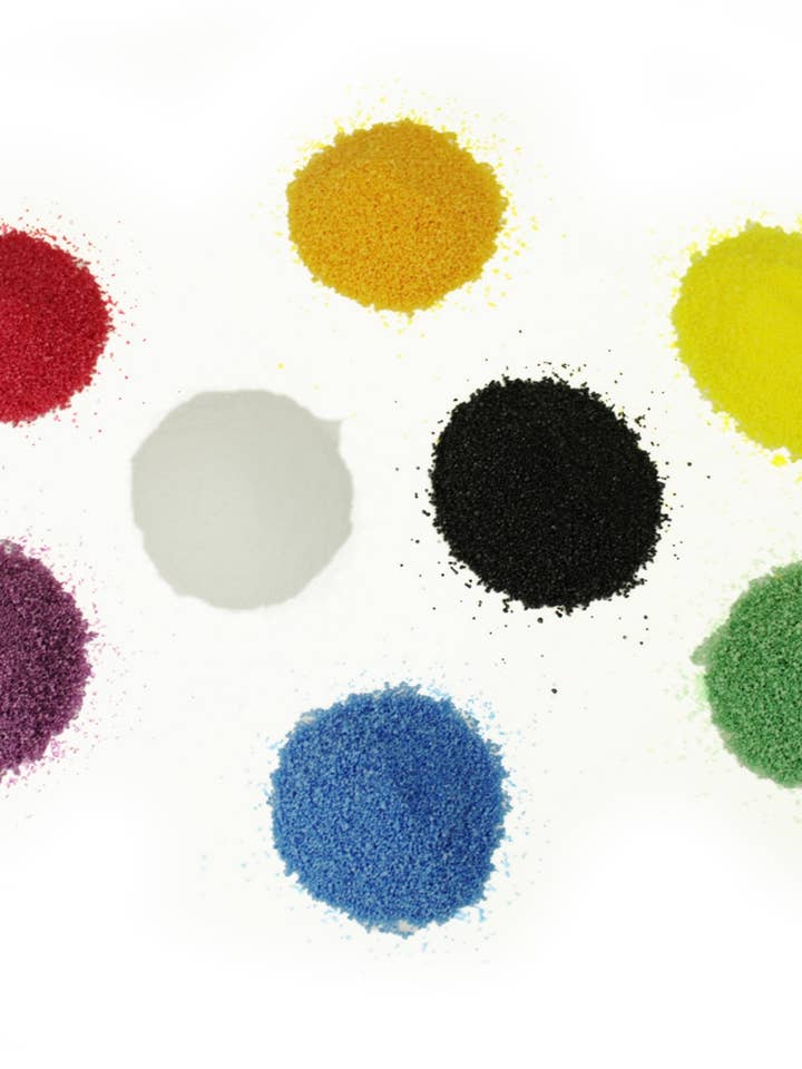 Multicolor Granulated Candle Powder 33lbs for wholesale by saintfleur luxury candles