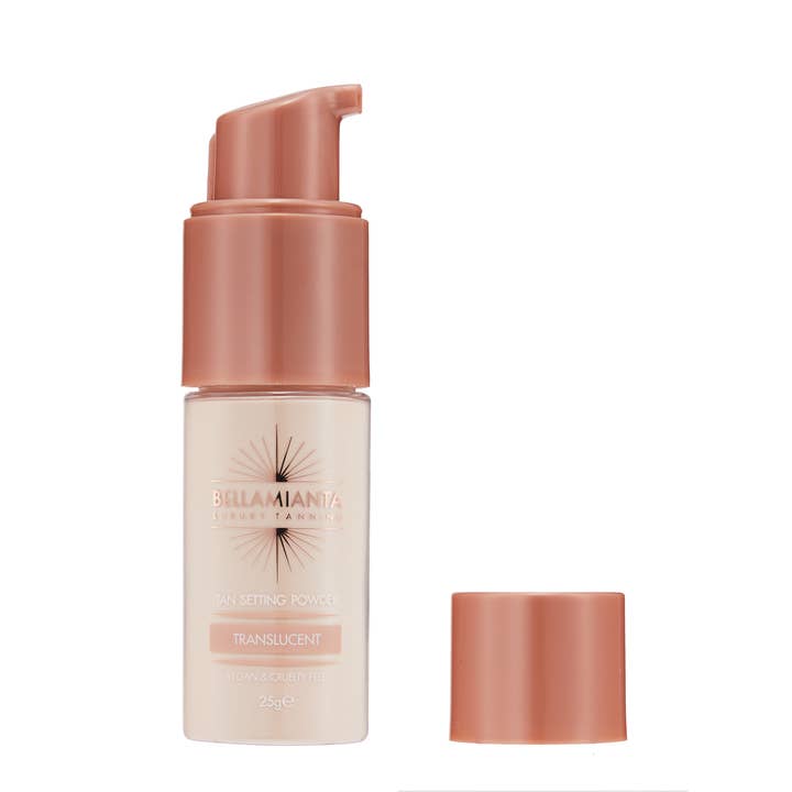 Polvo fijador de bronceado Bellamianta para venta al por mayor de Bellamianta