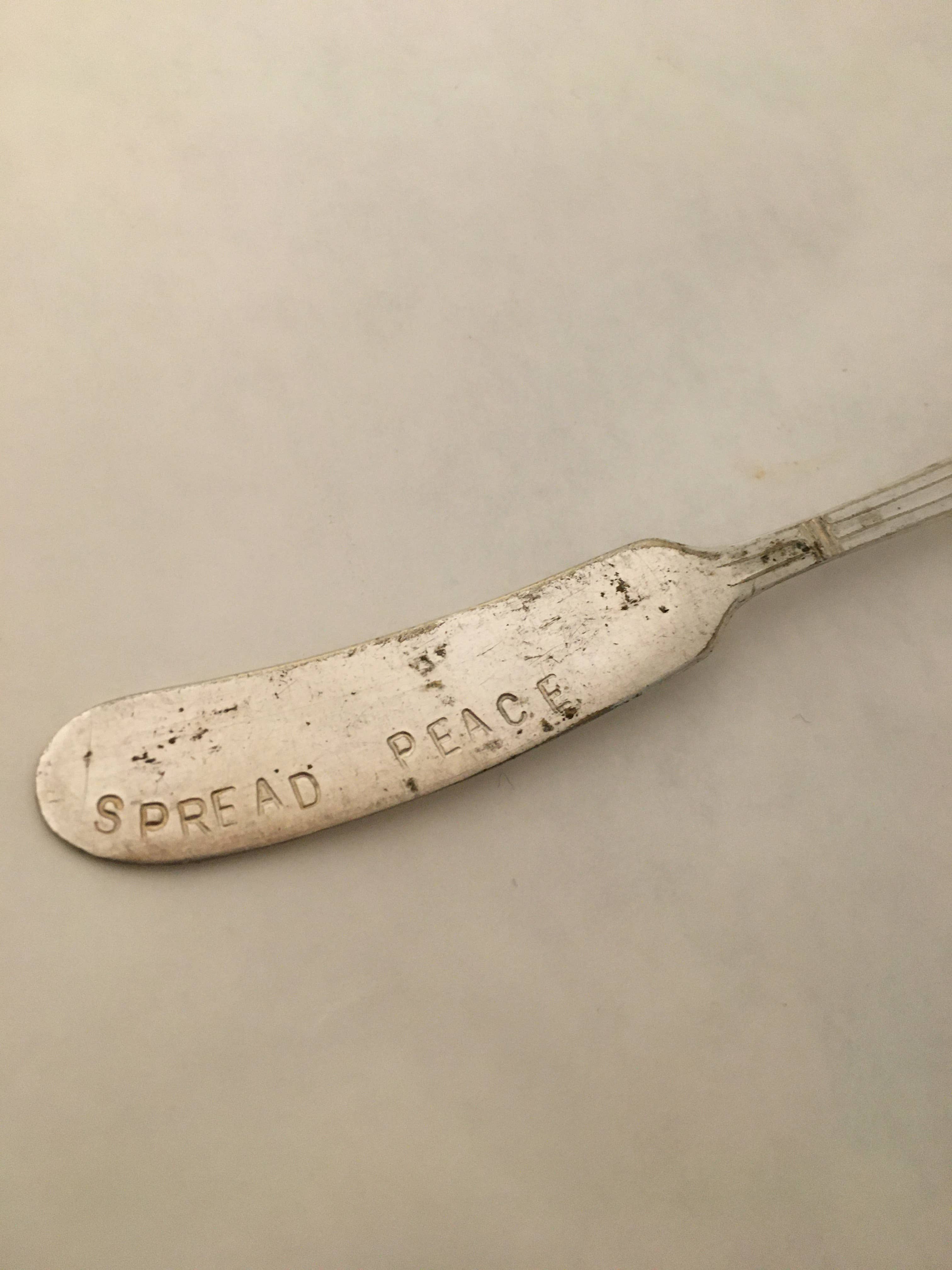 Cards by Design - Wholesale Cheese Spreader - Stamped Spreader Knife2