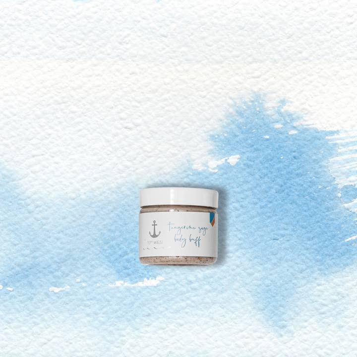 117º West Body Buff - Travel Size for wholesale by 117º WEST by San Diego Natural Soap Company