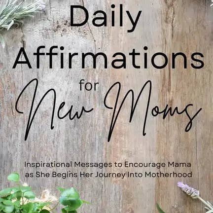 Books by splitShops - Wholesale Family & Relationships Book - Daily Affirmations for New Moms - Paperback