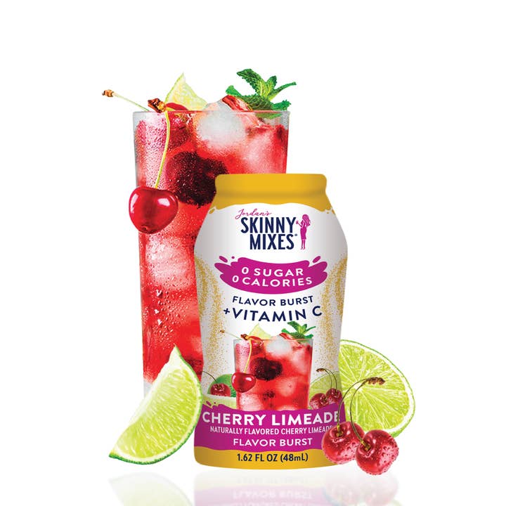 Jordan's Skinny Mixes - Wholesale Cocktail Mix/Syrup - Flavor Burst - Sugar Free Cherry + Antioxidant