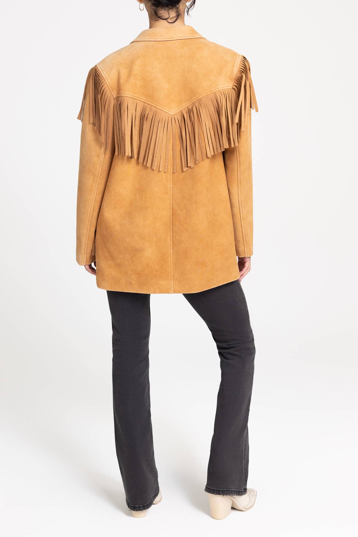 Miss Me - Wholesale Jacket - Women's - MJ0826L- FRINGE JACKET4