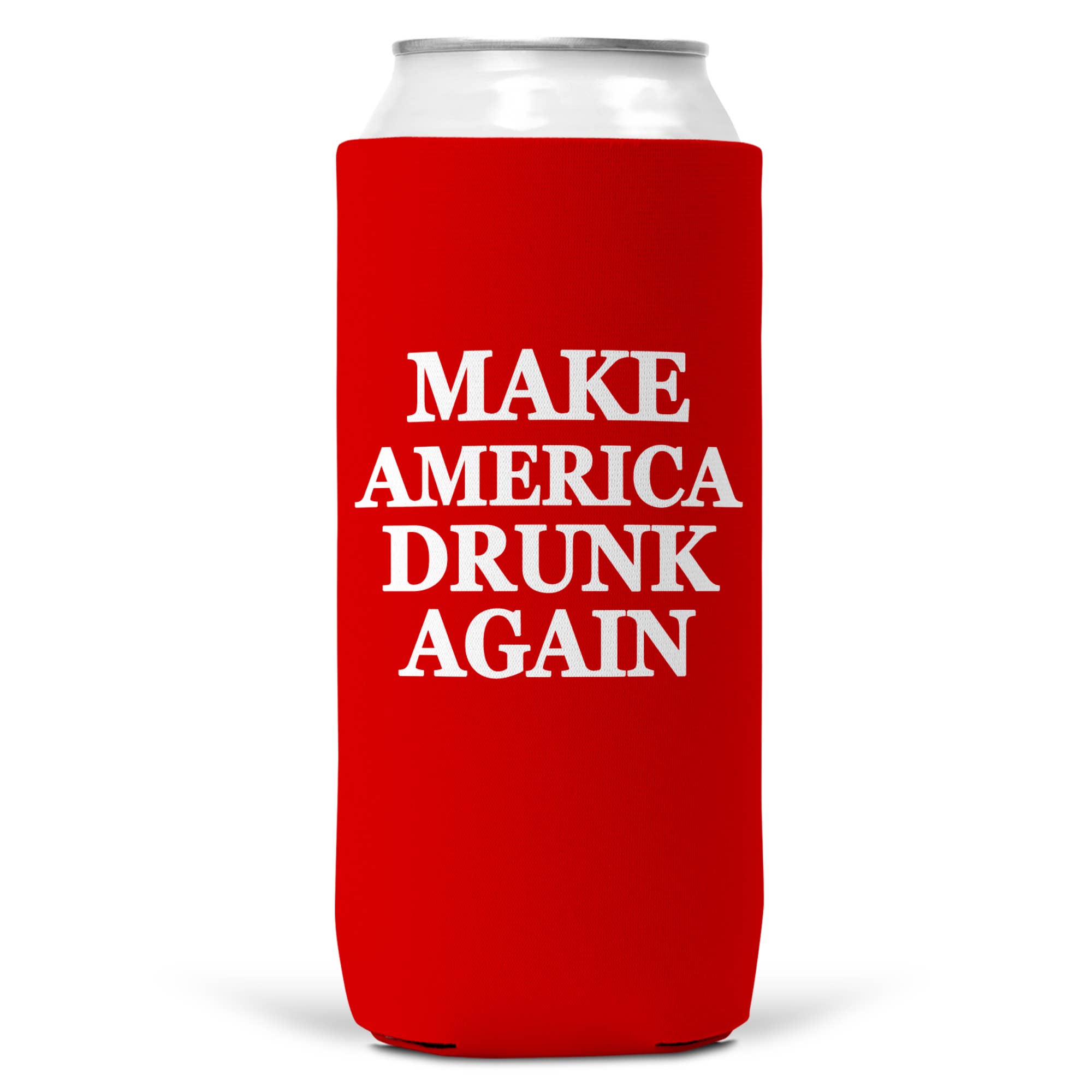 Wi-Wear – wholesale Drink huggers & koozies – Make America Drunk Again SLIM CAN Coozie/Cooler8